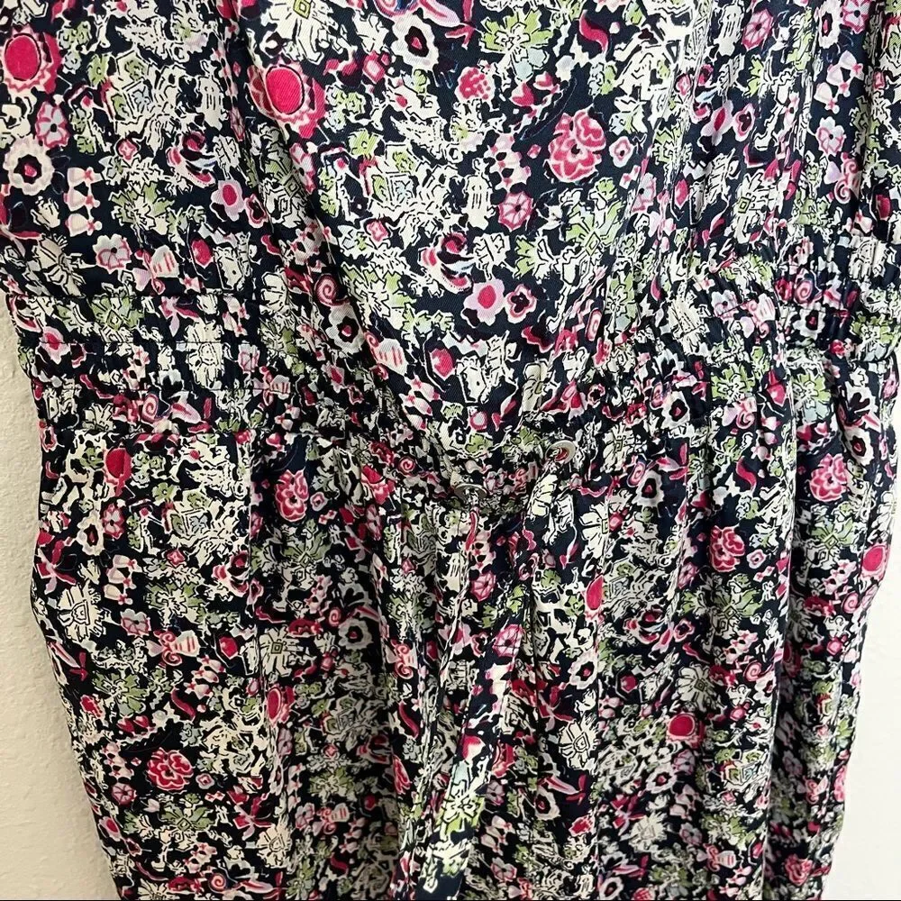 Cinq A Sept Finnley Party Floral Powder Blue Multi Jumpsuit - Picture 4 of 10